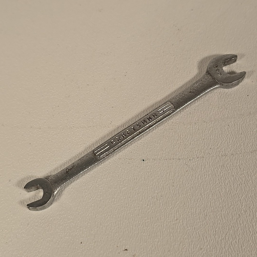 Vintage Craftsman 7mm X 9mm Metric Double Open End Wrench -VV- Series 44503